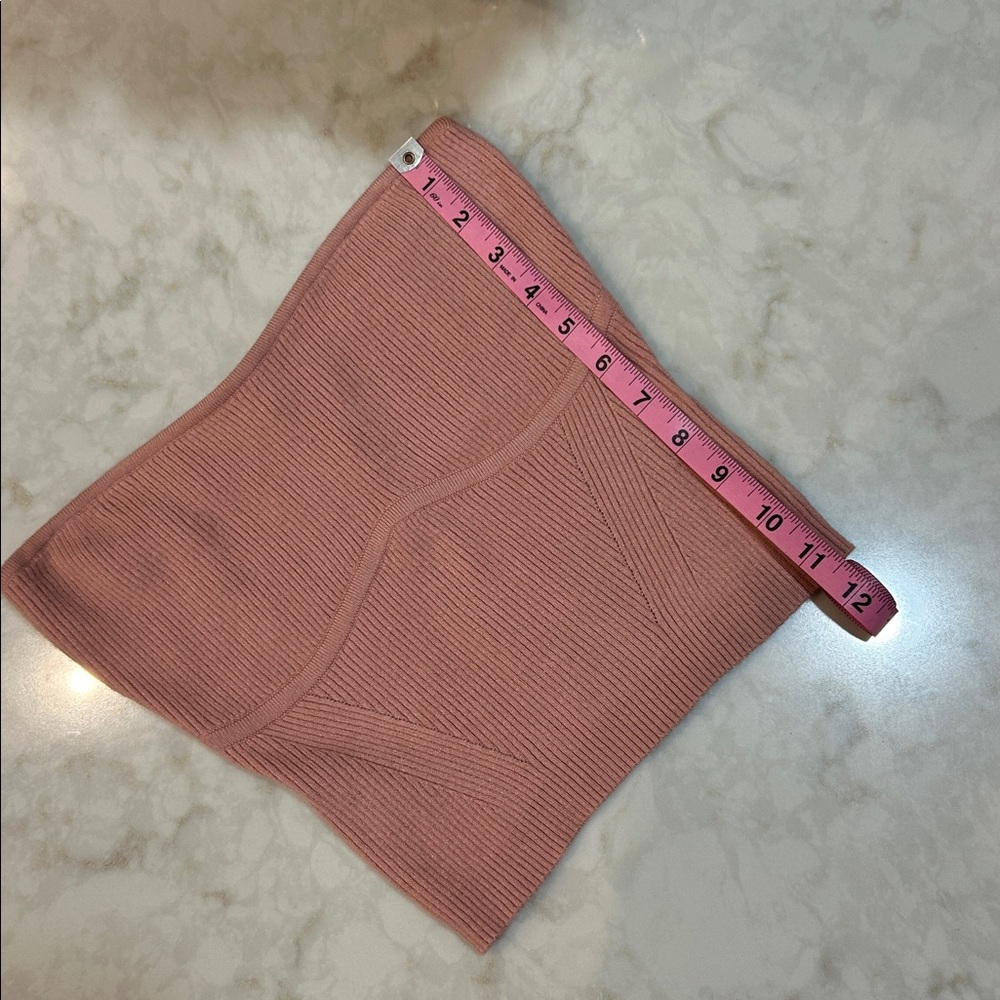 NWT WeWoreWhat Ribbed Tube Top - Picture 6 of 10